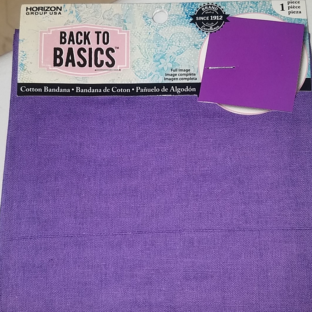 NWOT 3/$10 Purple Bandana